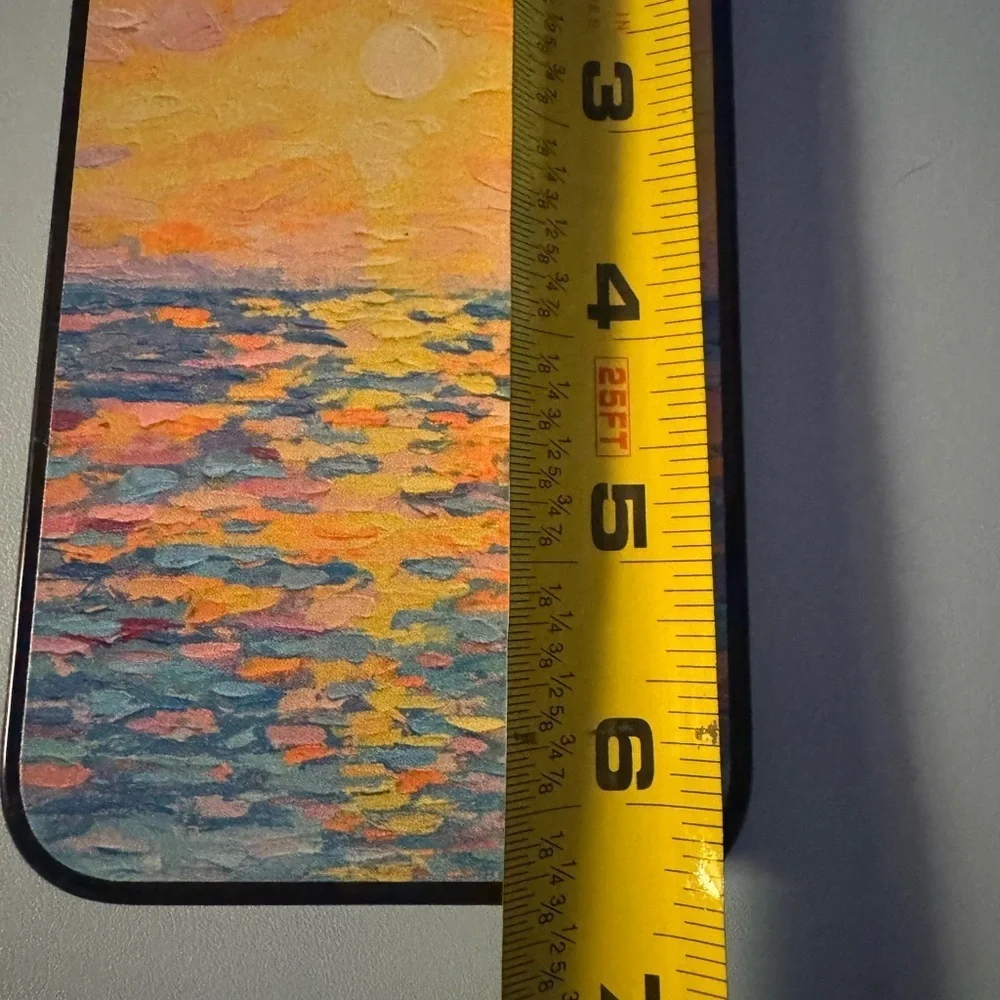 Casetify Retro Sticker & Ocean Sunset iPhone Cases - Multi & Orange